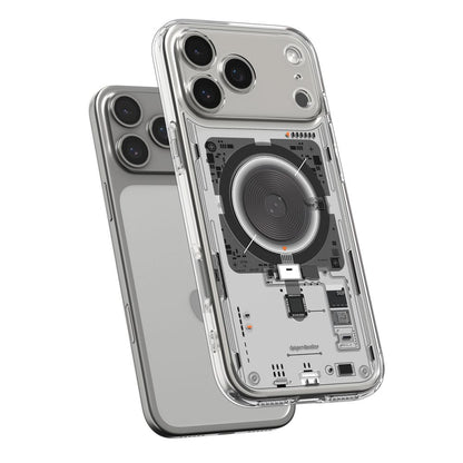 MagSafe tok Apple iPhone 17 Pro-hoz, Spigen, Ultra Hybrid, Átlátszó