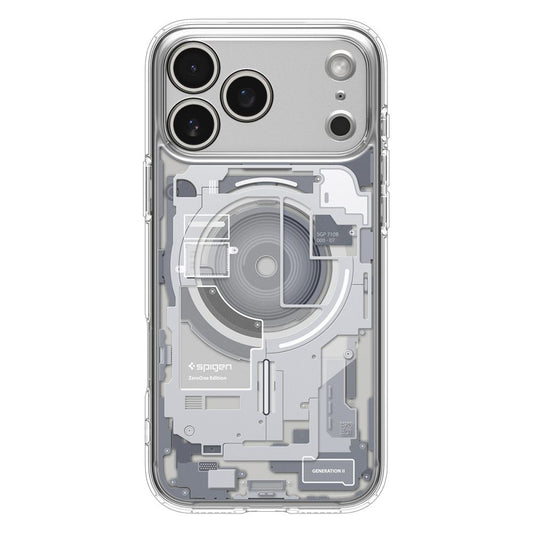 MagSafe tok Apple iPhone 17 Pro-hoz, Spigen, Ultra Hybrid Zero One, Fehér