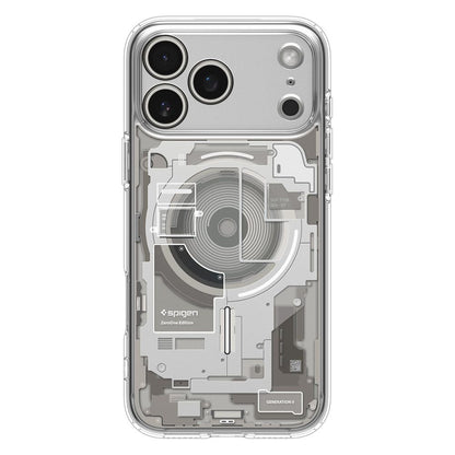 MagSafe tok Apple iPhone 17 Pro-hoz, Spigen, Ultra Hybrid Zero One, Bézs