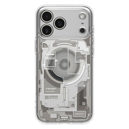MagSafe tok Apple iPhone 17 Pro-hoz, Spigen, Ultra Hybrid Zero One, Bézs