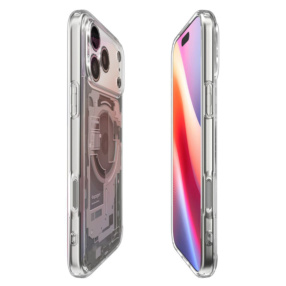 MagSafe tok Apple iPhone 17 Pro-hoz, Spigen, Ultra Hybrid Zero One, Bézs