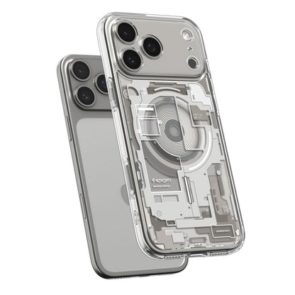 MagSafe tok Apple iPhone 17 Pro-hoz, Spigen, Ultra Hybrid Zero One, Bézs