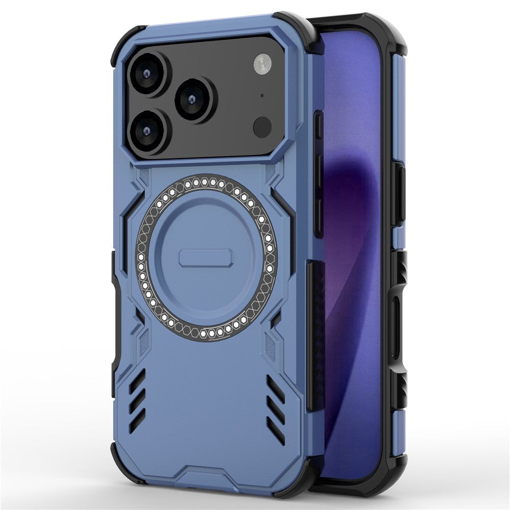 MagSafe tok Apple iPhone 17 Pro-hoz, Techsuit, ArmorMag, Kék