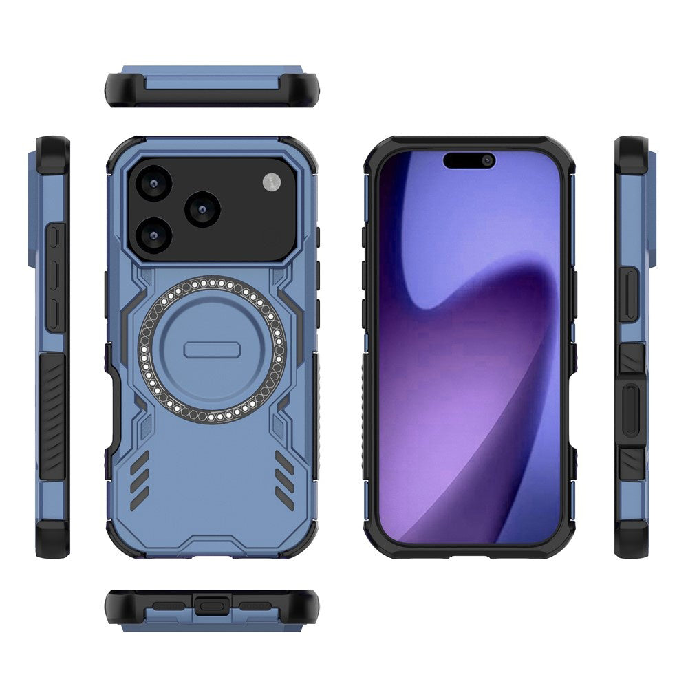 MagSafe tok Apple iPhone 17 Pro-hoz, Techsuit, ArmorMag, Kék