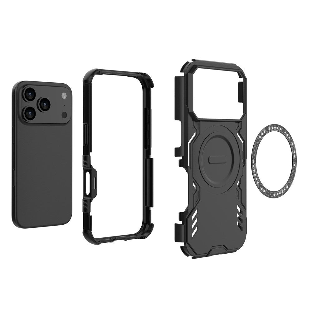 MagSafe tok Apple iPhone 17 Pro-hoz, Techsuit, ArmorMag, Kék