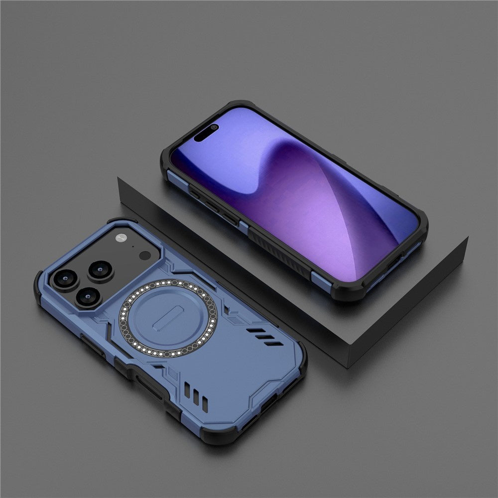 MagSafe tok Apple iPhone 17 Pro-hoz, Techsuit, ArmorMag, Kék