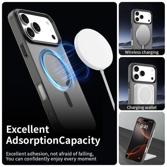 MagSafe tok Apple iPhone 17 Pro-hoz, Techsuit, CandyCase, Fekete