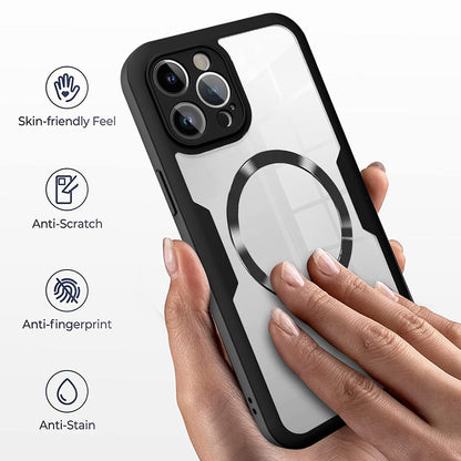 MagSafe tok Apple iPhone 17 Pro-hoz, Techsuit, ColorVerse 360, Fekete