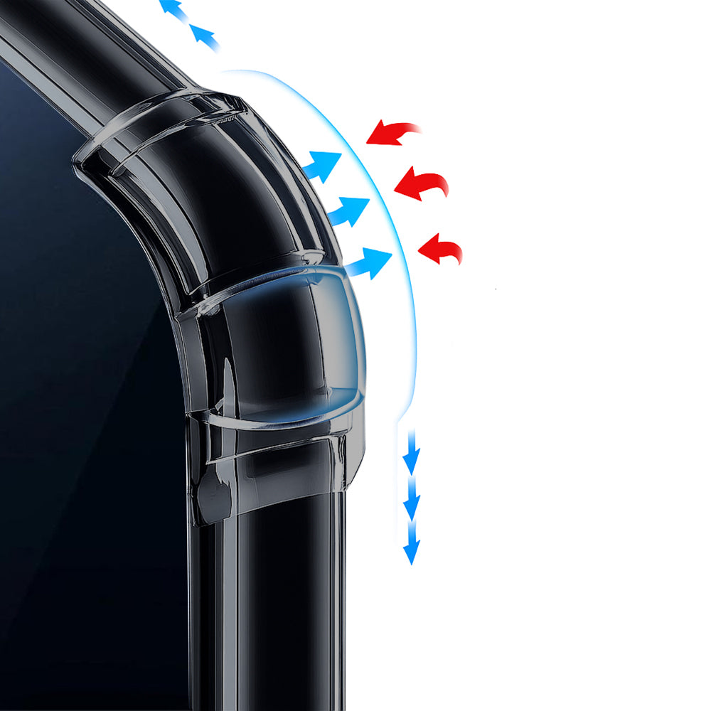 MagSafe tok Apple iPhone 17 Pro-hoz, Techsuit, Ütésálló, Fekete