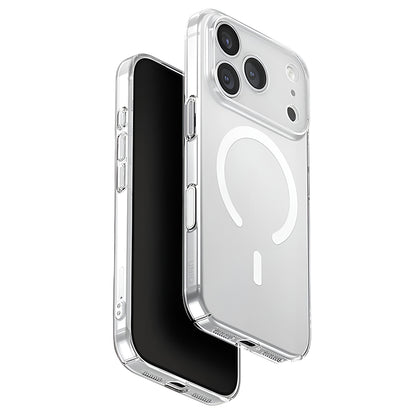 MagSafe tok Apple iPhone 17 Pro-hoz, UNIQ, AirSuit MagClick, Átlátszó
