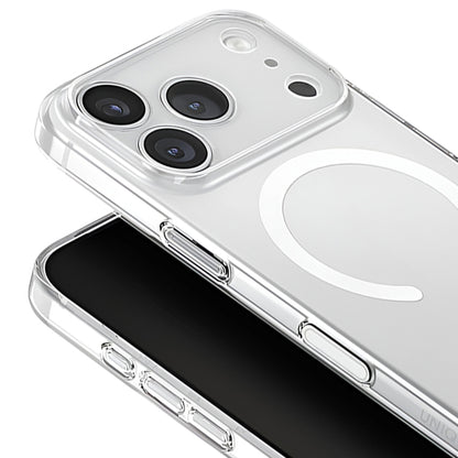 MagSafe tok Apple iPhone 17 Pro-hoz, UNIQ, AirSuit MagClick, Átlátszó