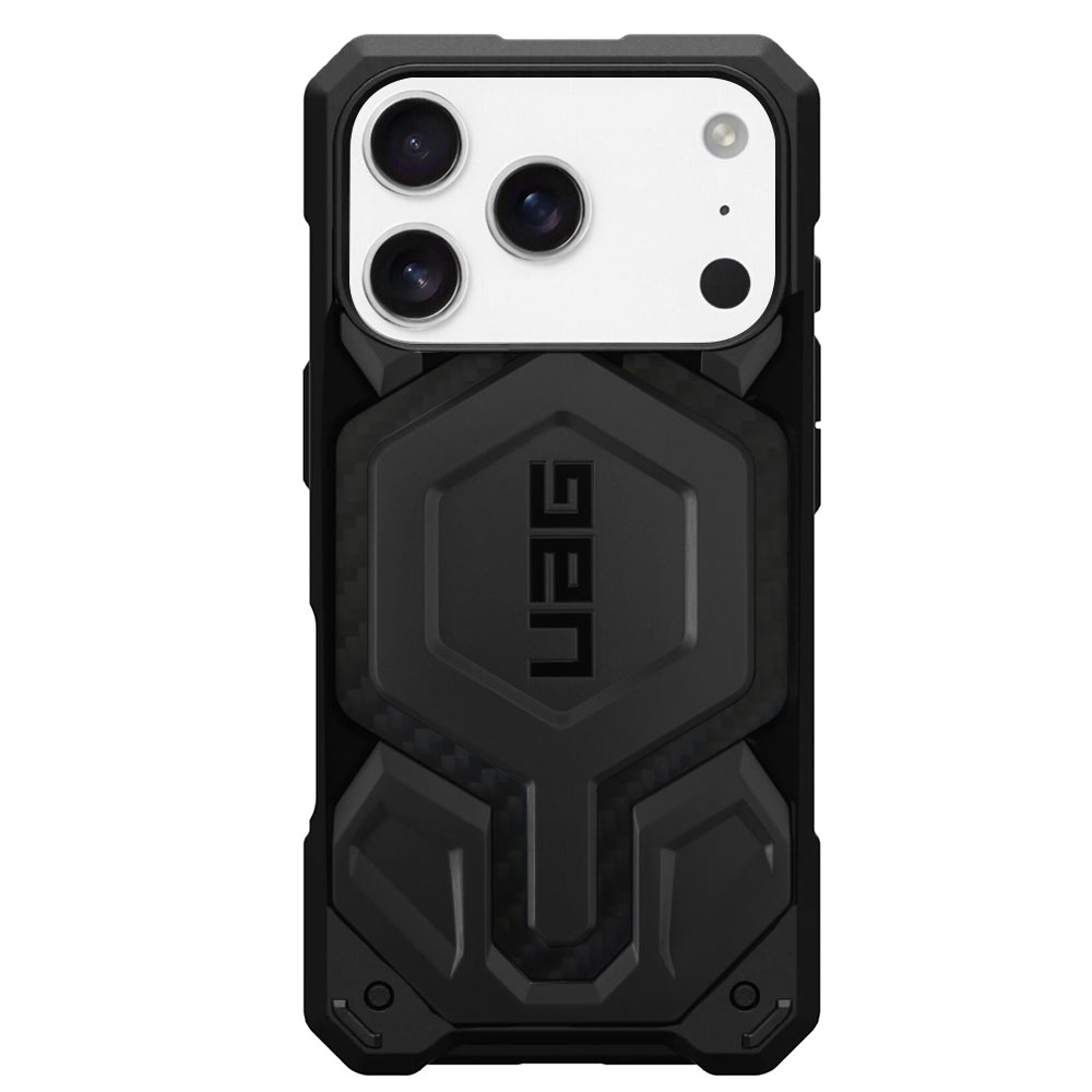MagSafe tok Apple iPhone 17 Pro-hoz, Urban Armor Gear, Monarch Pro Carbon, Fekete