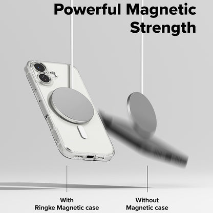 MagSafe tok Apple iPhone 17-hez, Ringke, Fusion, Átlátszó