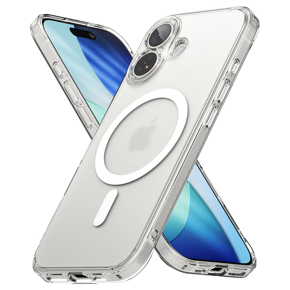 MagSafe tok Apple iPhone 17-hez, Ringke, Fusion, Matt átlátszó