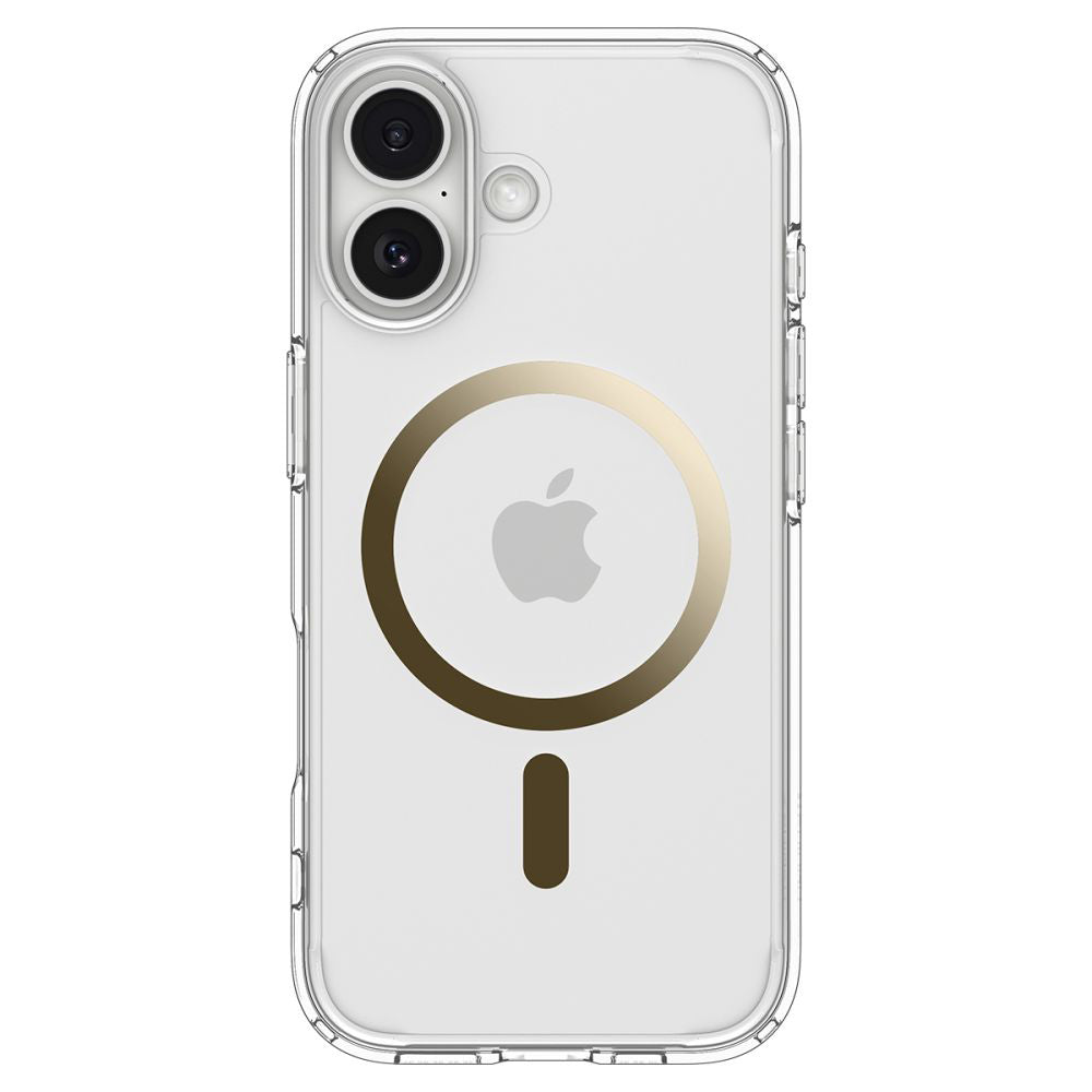 MagSafe tok Apple iPhone 17-hez, Spigen, Ultra Hybrid, Átlátszó Arany