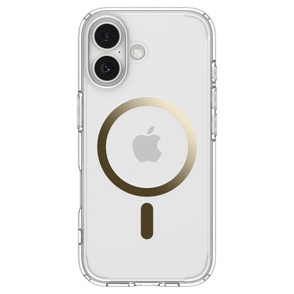 MagSafe tok Apple iPhone 17-hez, Spigen, Ultra Hybrid, Átlátszó Arany