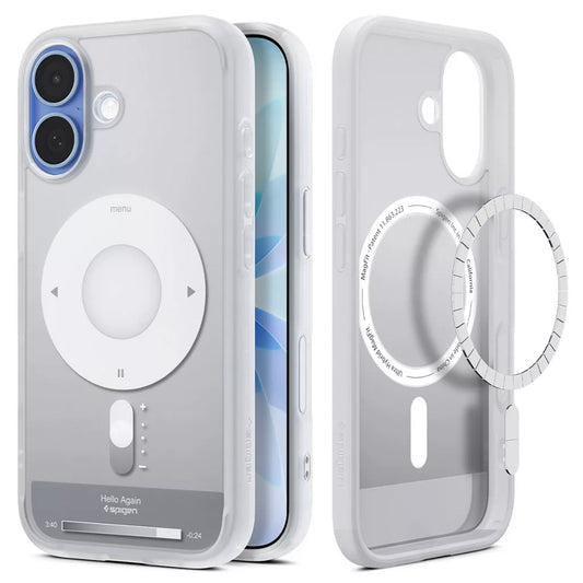MagSafe Case for Apple iPhone 17, Spigen, Ultra Hybrid Classic, Silver