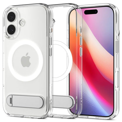 MagSafe tok Apple iPhone 17-hez, Spigen, Ultra Hybrid S, Átlátszó