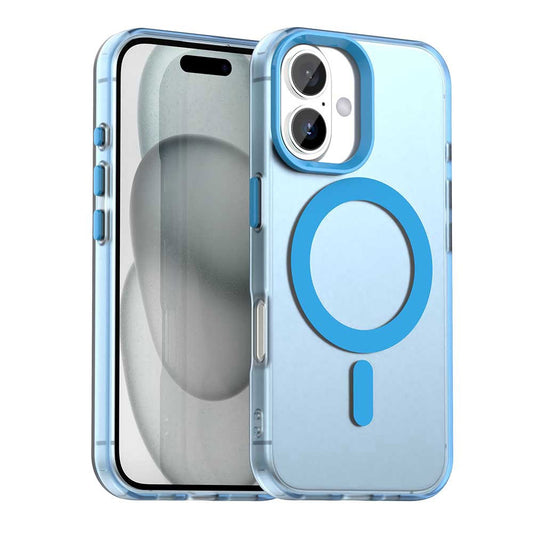 MagSafe tok Apple iPhone 17-hez, Techsuit, CandyCase, Kék