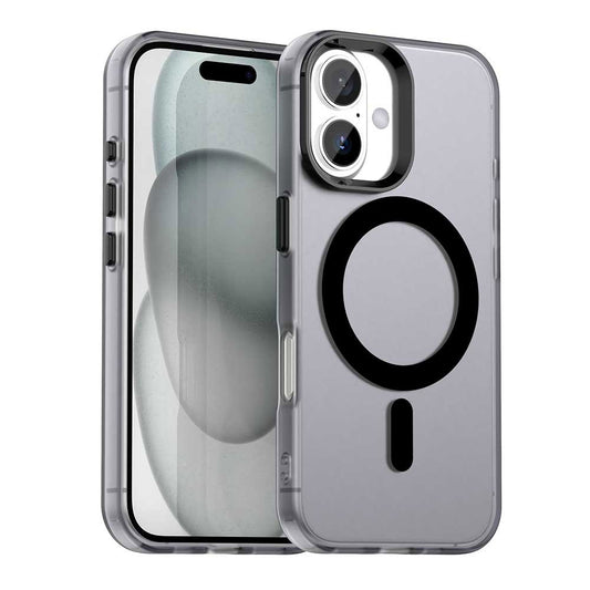 MagSafe tok Apple iPhone 17-hez, Techsuit, CandyCase, Fekete