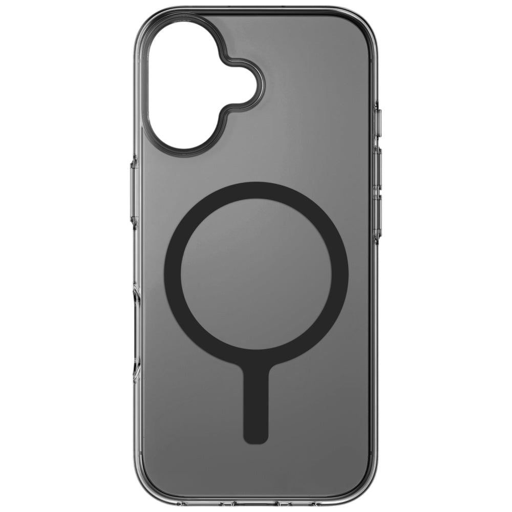MagSafe tok Apple iPhone 17-hez, UNIQ, Clario MagClick, Füstszínű