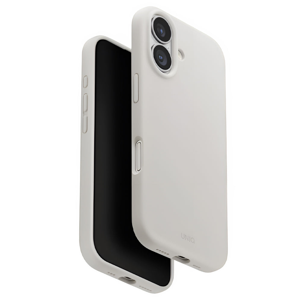 MagSafe tok Apple iPhone 17-hez, UNIQ, Lino MagClick, Szürke