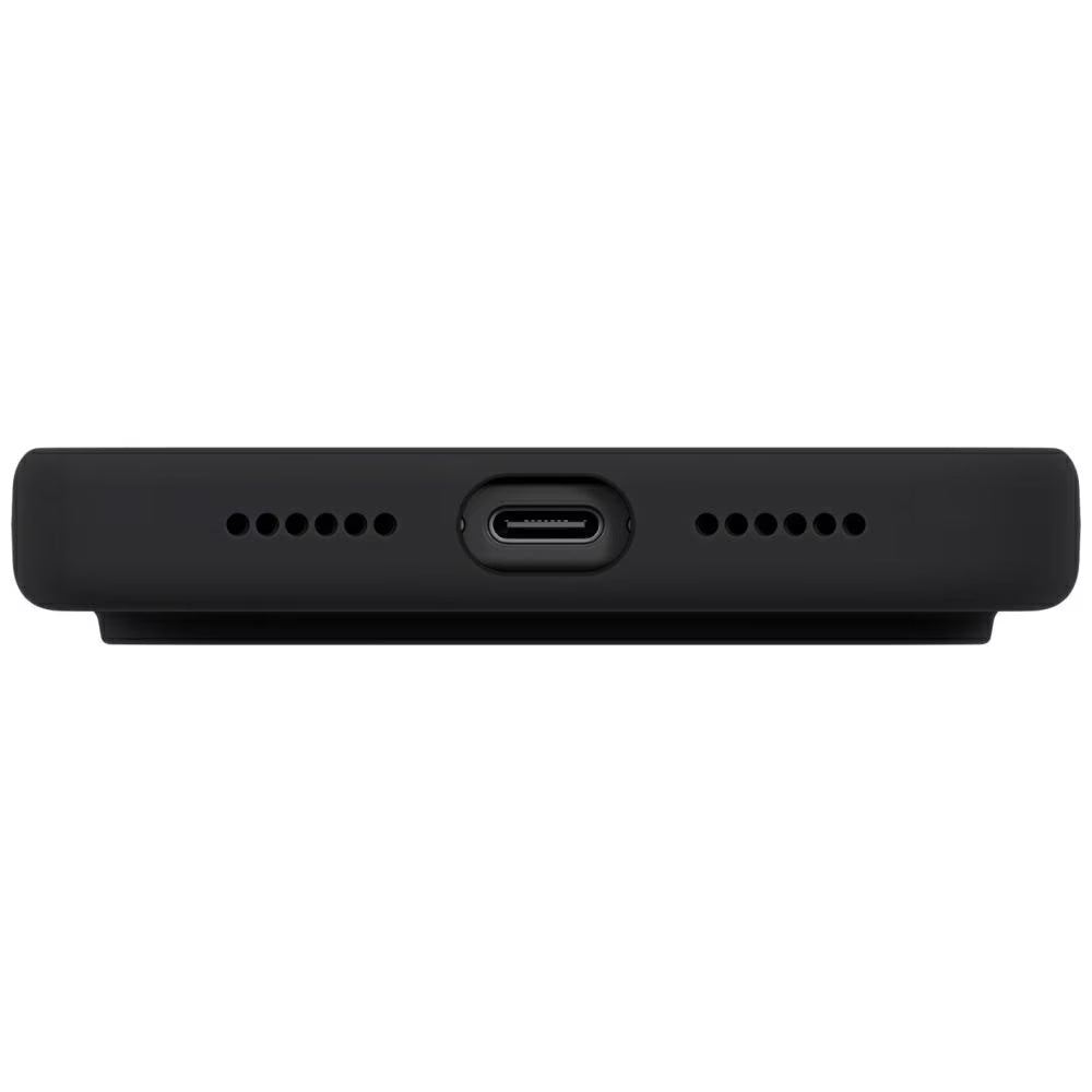 MagSafe tok Apple iPhone 17-hez, UNIQ, Lino MagClick, Fekete