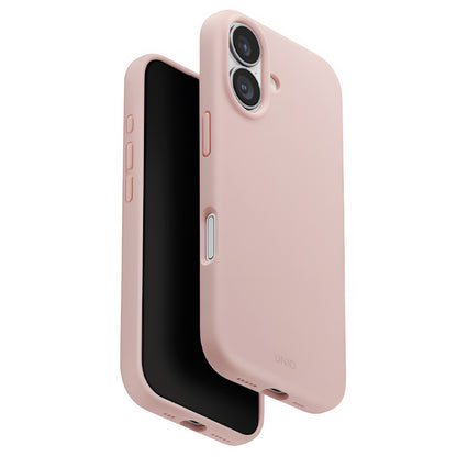 MagSafe tok Apple iPhone 17-hez, UNIQ, Lino MagClick, Rózsaszín
