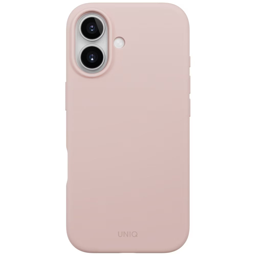 MagSafe tok Apple iPhone 17-hez, UNIQ, Lino MagClick, Rózsaszín