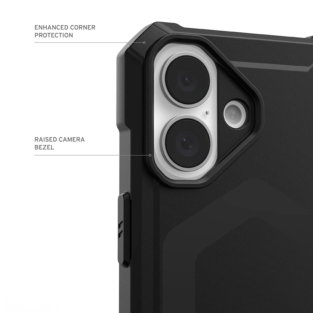 MagSafe Case for Apple iPhone 17, Urban Armor Gear, Essential Armor, Black