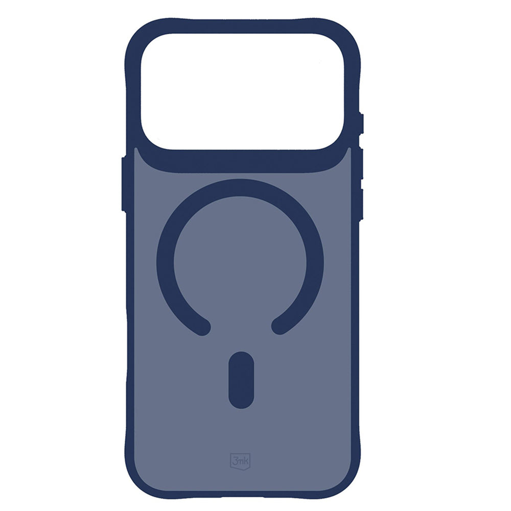 MagSafe Case for Apple iPhone 18 Pro / 17 Pro, 3MK, Smoke MagCase, Blue