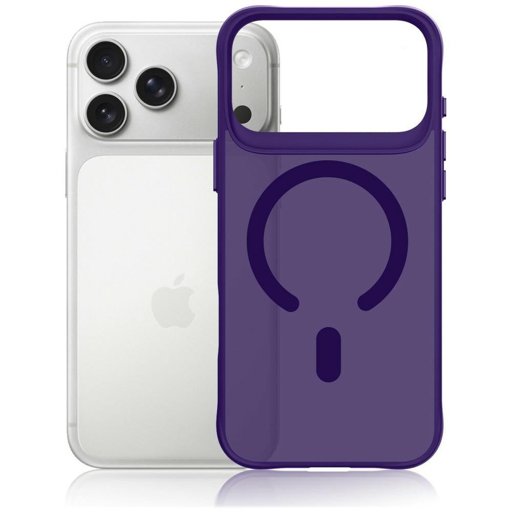 MagSafe tok Apple iPhone 18 Pro / 17 Pro készülékhez, 3MK, Smoke MagCase, lila