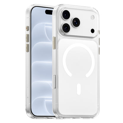 MagSafe tok Apple iPhone 18 Pro / 17 Pro készülékhez, Blueo, Crystal+ ütésálló, átlátszó