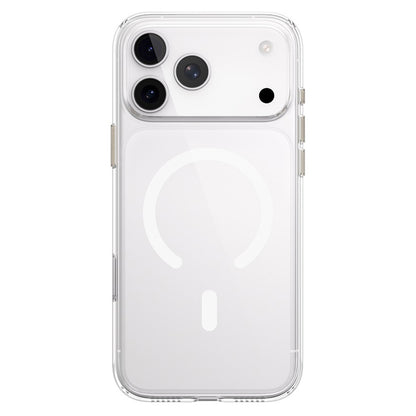 MagSafe tok Apple iPhone 18 Pro / 17 Pro készülékhez, Blueo, Crystal+ ütésálló, átlátszó