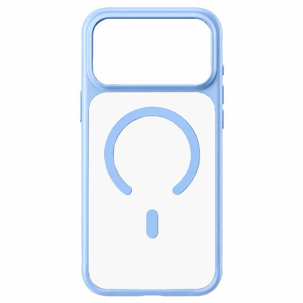 MagSafe Case for Apple iPhone 18 Pro / 17 Pro, Blueo, Skin-Friendly Anti-Drop, Satin Blue