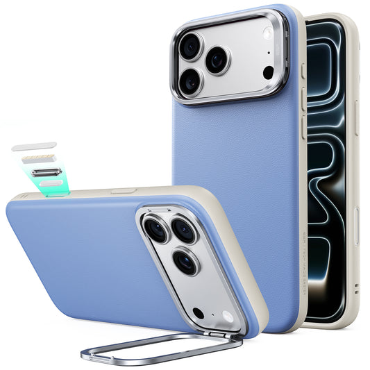 MagSafe tok Apple iPhone 18 Pro / 17 Pro-hoz, ESR, Atelier állvánnyal, Kék