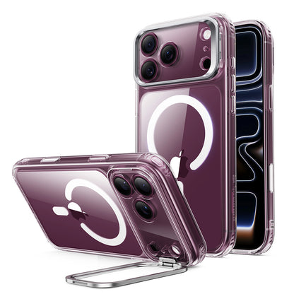 MagSafe tok Apple iPhone 18 Pro / 17 Pro-hoz, ESR, Classic Hybrid Kickstand, Átlátszó