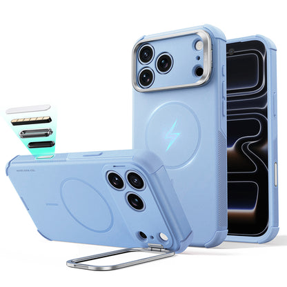 MagSafe tok Apple iPhone 18 Pro / 17 Pro-hoz, ESR, Cyber Armor Kickstand, Kék