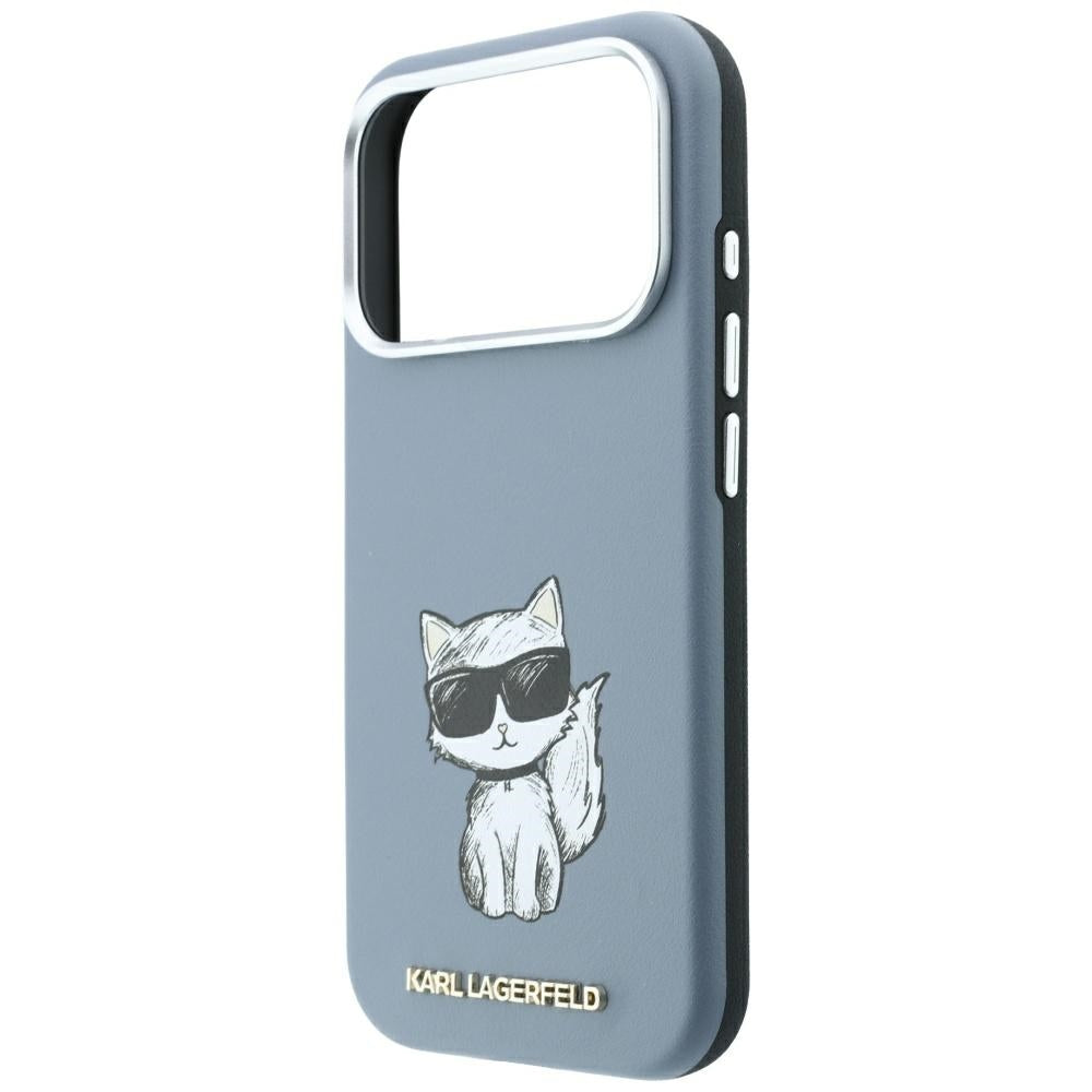 MagSafe tok Apple iPhone 18 Pro / 17 Pro-hoz, Karl Lagerfeld, Choupette Sketch, Kék