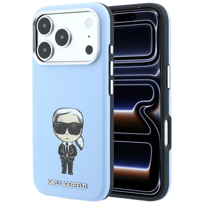 MagSafe tok Apple iPhone 18 Pro / 17 Pro-hoz, Karl Lagerfeld, Ikonik Sketch, Kék
