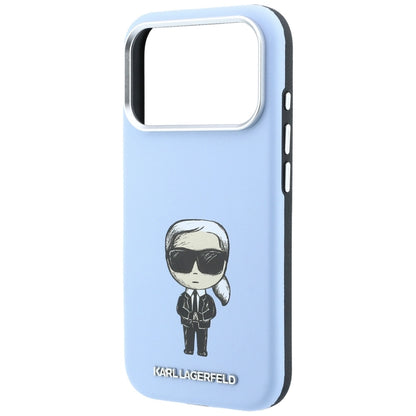 MagSafe tok Apple iPhone 18 Pro / 17 Pro-hoz, Karl Lagerfeld, Ikonik Sketch, Kék
