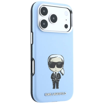 MagSafe tok Apple iPhone 18 Pro / 17 Pro-hoz, Karl Lagerfeld, Ikonik Sketch, Kék