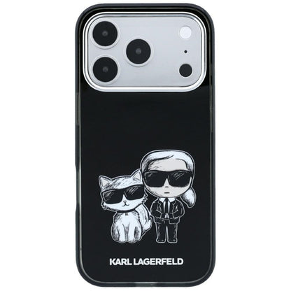 MagSafe tok Apple iPhone 18 Pro / 17 Pro-hoz, Karl Lagerfeld, KC Bodies Sketch, Fekete