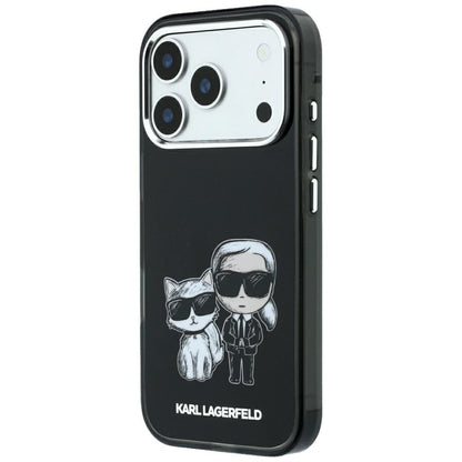 MagSafe tok Apple iPhone 18 Pro / 17 Pro-hoz, Karl Lagerfeld, KC Bodies Sketch, Fekete