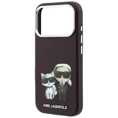 MagSafe tok Apple iPhone 18 Pro / 17 Pro-hoz, Karl Lagerfeld, KC Bodies Sketch, Bordó