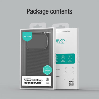 MagSafe tok Apple iPhone 18 Pro / 17 Pro-hoz, Nillkin, CamShield Prop, Fekete