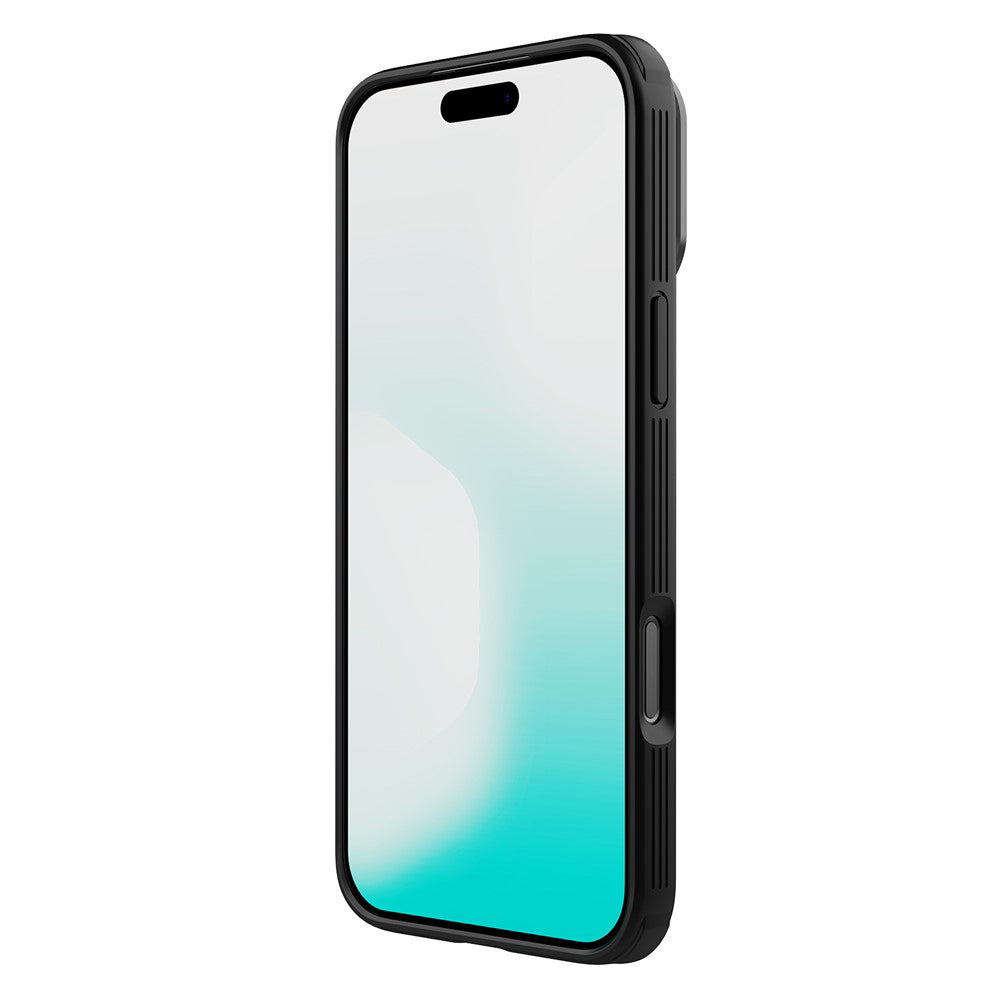 MagSafe tok Apple iPhone 18 Pro / 17 Pro készülékhez, Nillkin, CamShield Prop, Fekete Átlátszó
