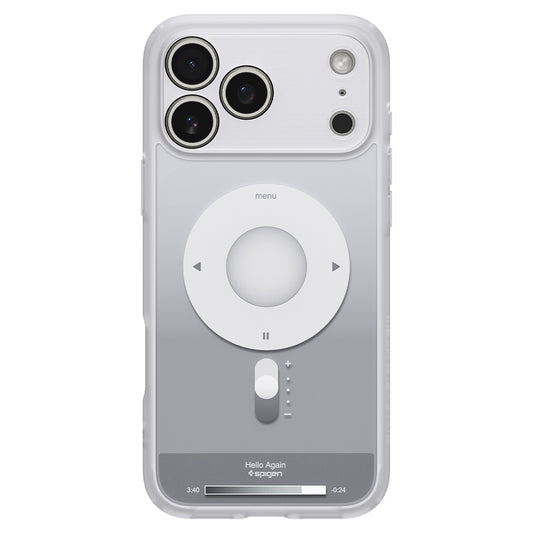 MagSafe tok Apple iPhone 18 Pro / 17 Pro-hoz, Spigen, Ultra Hybrid Classic, Ezüst ACS12167