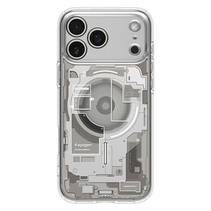 MagSafe tok Apple iPhone 18 Pro / 17 Pro-hoz, Spigen, Ultra Hybrid Neo One, Átlátszó ACS12166