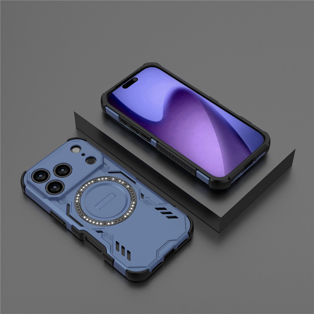 MagSafe tok Apple iPhone 18 Pro / 17 Pro-hoz, Techsuit, ArmorMag, Kék